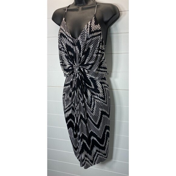 Misa Dress Womens Sz XS Domino Style# SADR5205 Spaghetti Strap Halter Disco Y2K - Picture 1 of 8